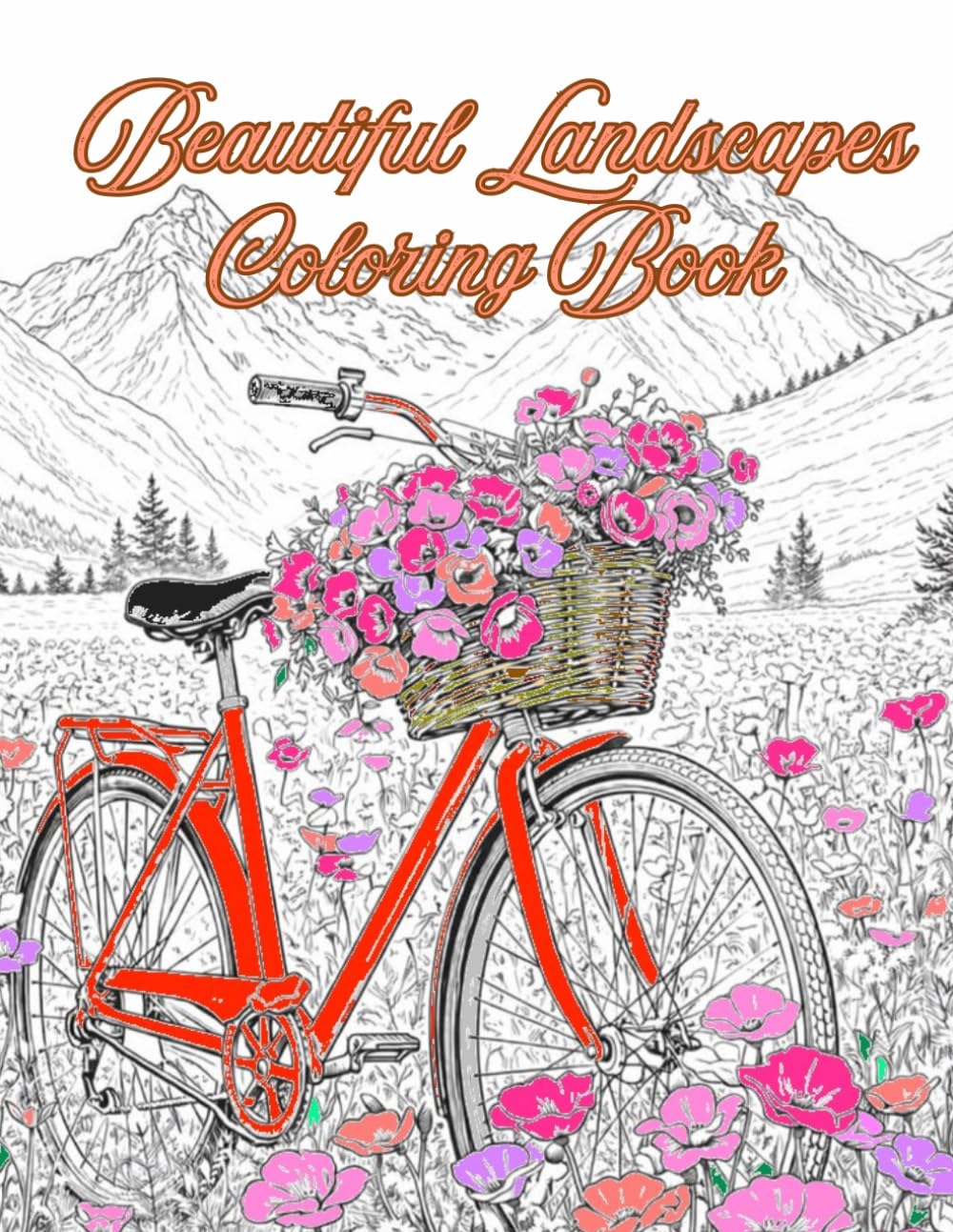 Beautiful Landscapes Coloring Book
