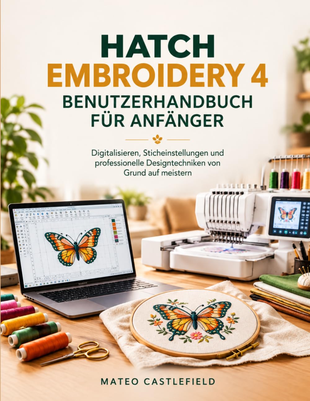 ler totalmente Hatch Embroidery 4 Benutzerhandbuch Für Anfänger: Digitalisieren, Sticheinstellungen und professionelle Designtechniken von Grund auf meistern