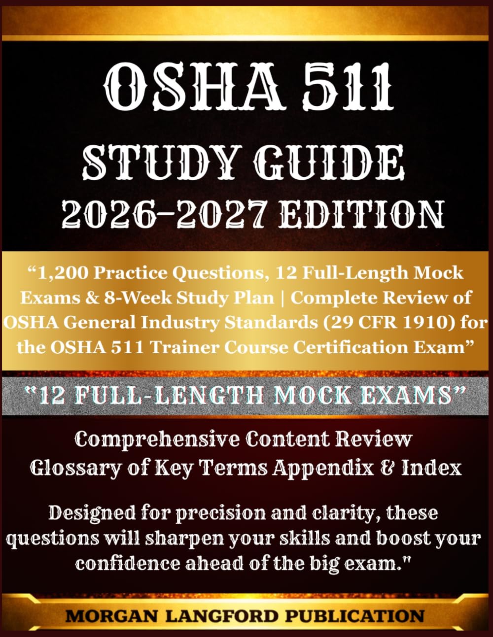 Osha 511 STUDY GUIDE 2026-2027 EDITION: “1,200 Practice Questions, 12 Full-Length Mock Exams & 8-Week Study Plan | Complete Review of OSHA General... Safety & Health Exam Preparation Series) baixar o livro de graça