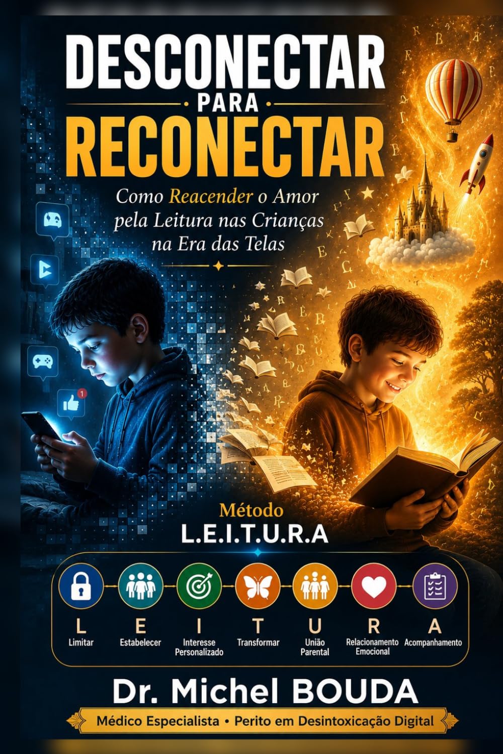 Desconectar para Reconectar: Como Reavivar o Amor pela Leitura nas Crianças na Era das Telas (Portuguese Edition) baixar livro de graça