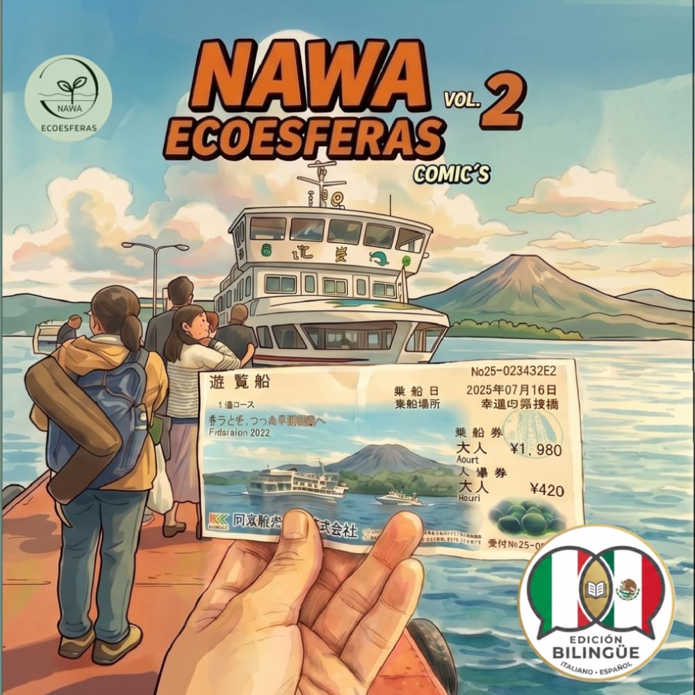 ler totalmente NAWA ECOESFERAS COMIC`S VOL 2: Edizione Bilingue Italiano-Spagnolo (Italian Edition)