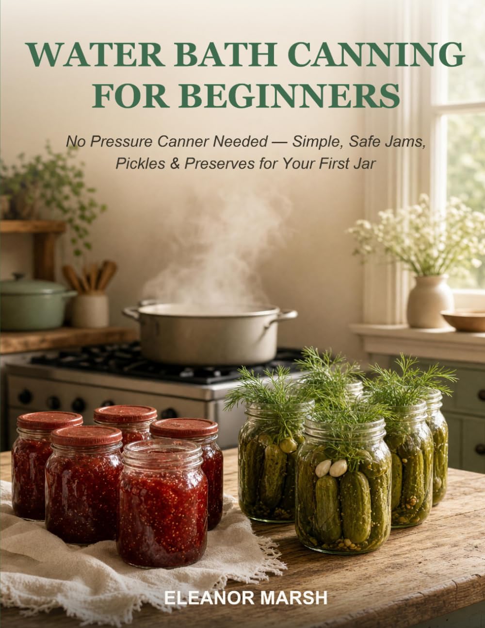 Water Bath Canning for Beginners: No Pressure Canner Needed — Simple, Safe Jams, Pickles & Preserves for Your First Jar (The Beginner Canning Series) baixar livro de graça