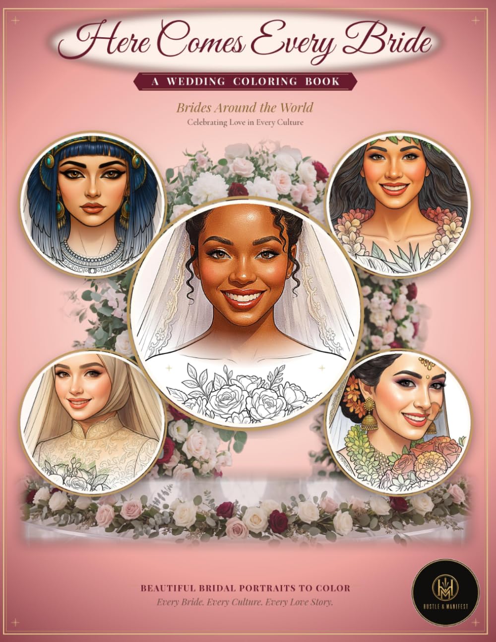 capítulo por capítulo baixar Here Comes Every Bride: Brides Around the World — A Wedding Coloring Book Celebrating Love in Every Culture