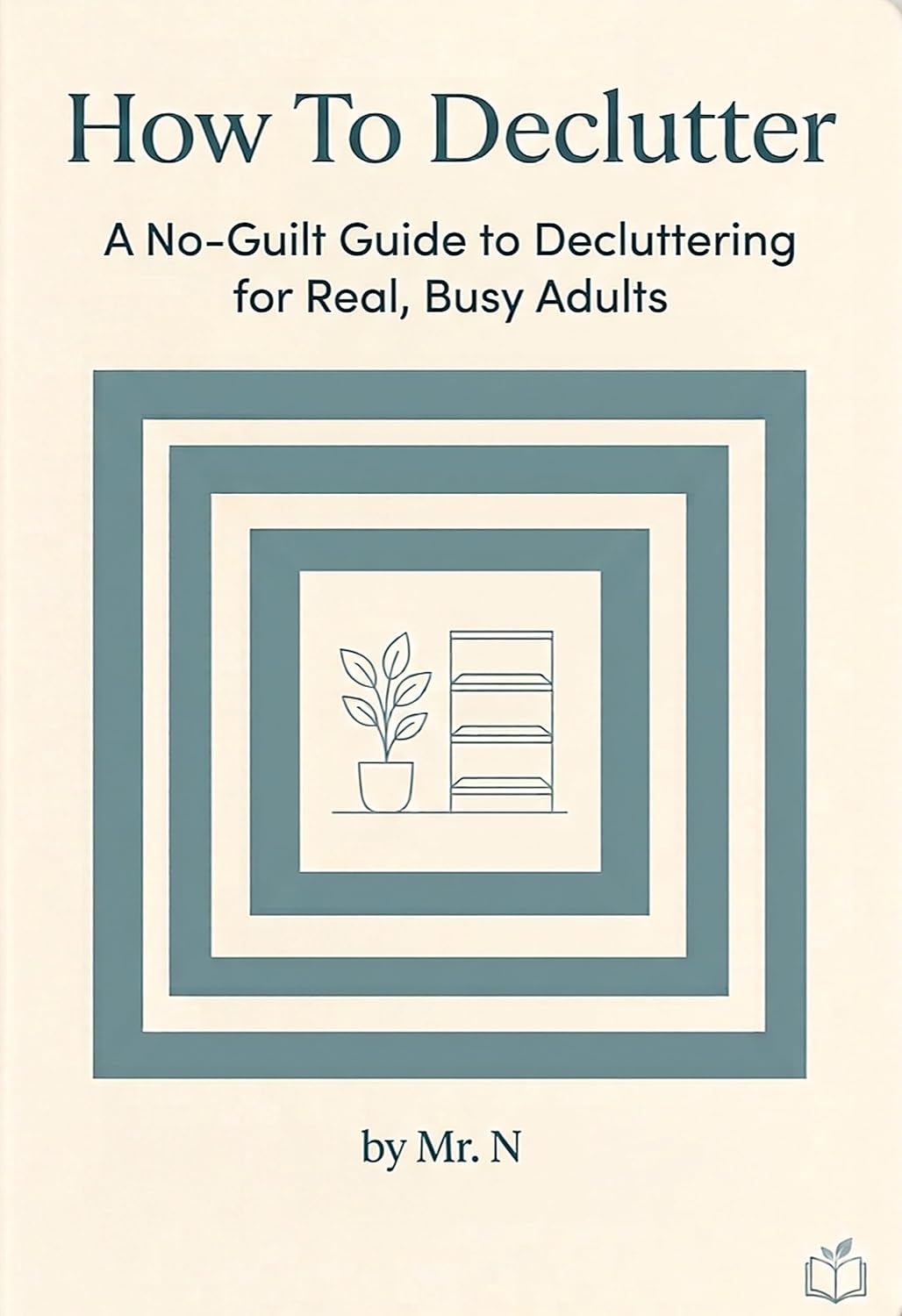 How to Declutter: A No-Guilt Guide to Decluttering for Real, Busy Adults (English Edition) baixar livro de graça