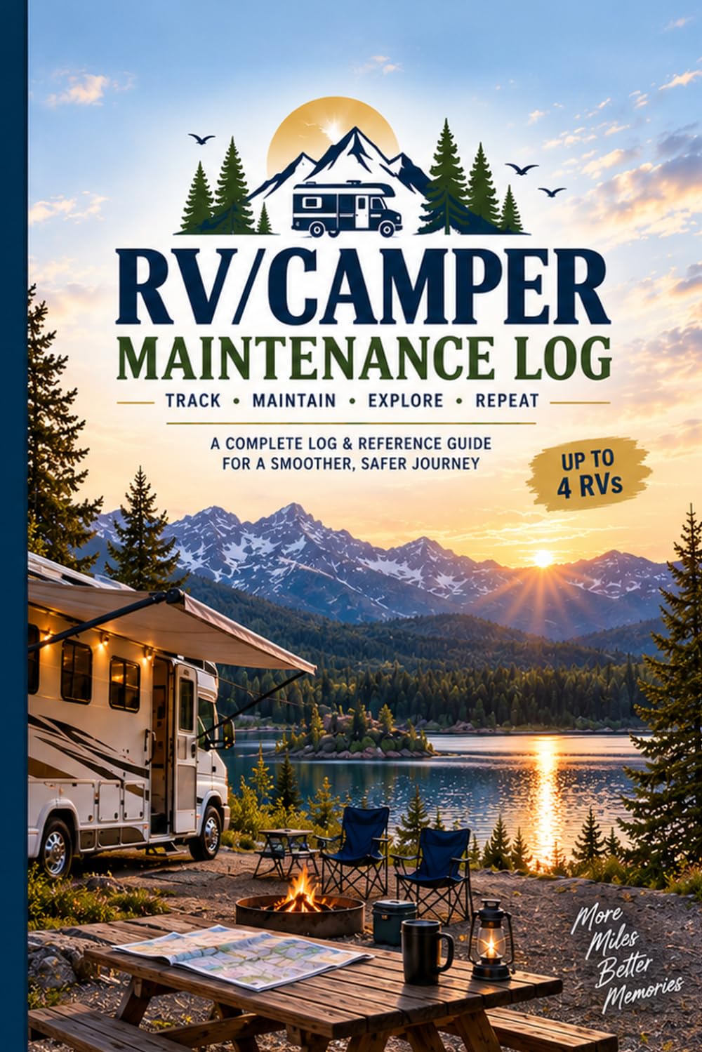 ler totalmente RV/Camper Maintenance Log: A Complete System for Water, Propane & Power Systems, Campground Hookups & Trip Tracking — Built for Motorhomes, Travel Trailers & Fifth Wheels