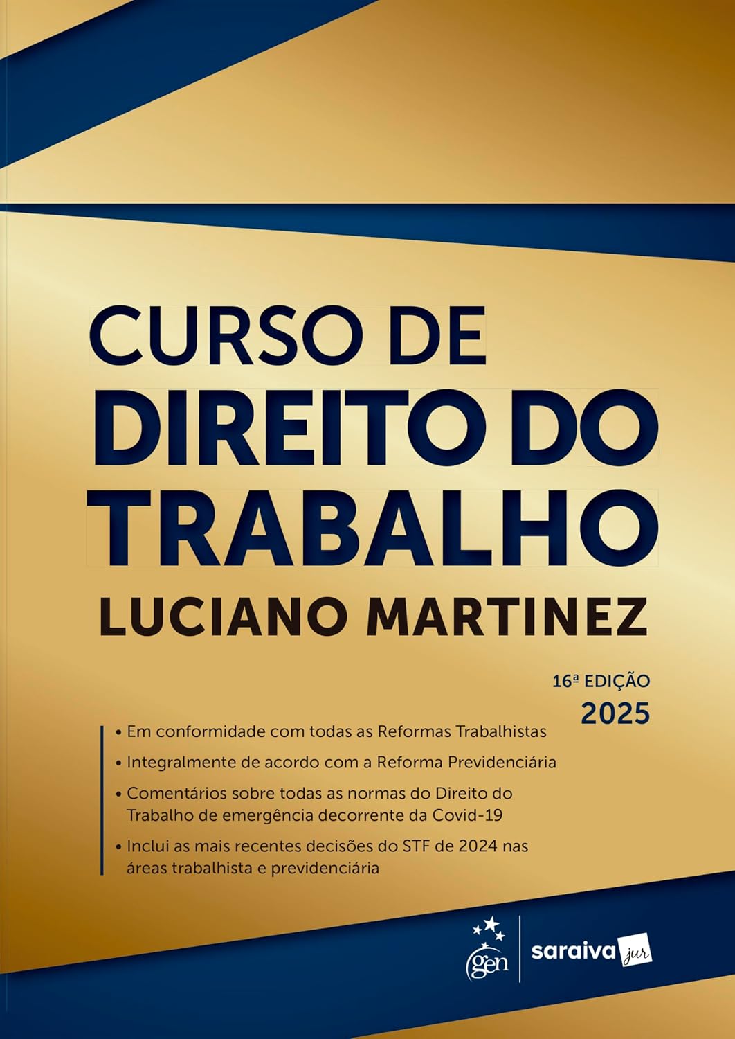 Curso de Direito do Trabalho - 16ª Edição 2025 baixar livro de graça