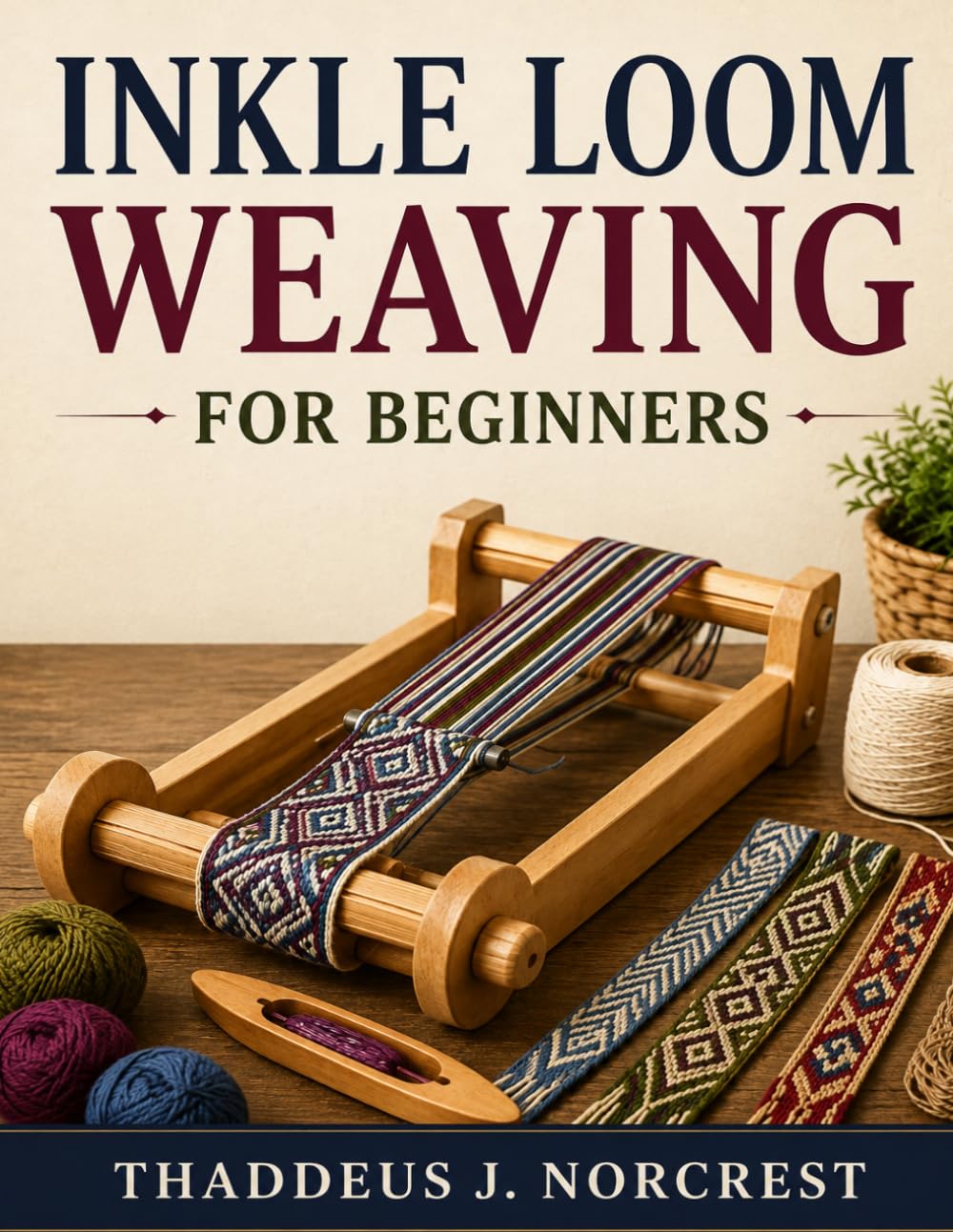 INKLE LOOM WEAVING FOR BEGINNERS: Learn Inkle Weaving From Scratch With Easy Projects baixar o livro de graça