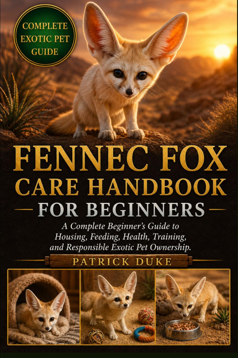 capítulo por capítulo baixar Fennec Fox Care Handbook for Beginners: A Complete Beginner's Guide to Housing, Feeding, Health, Training, and Responsible Exotic Pet Ownership.