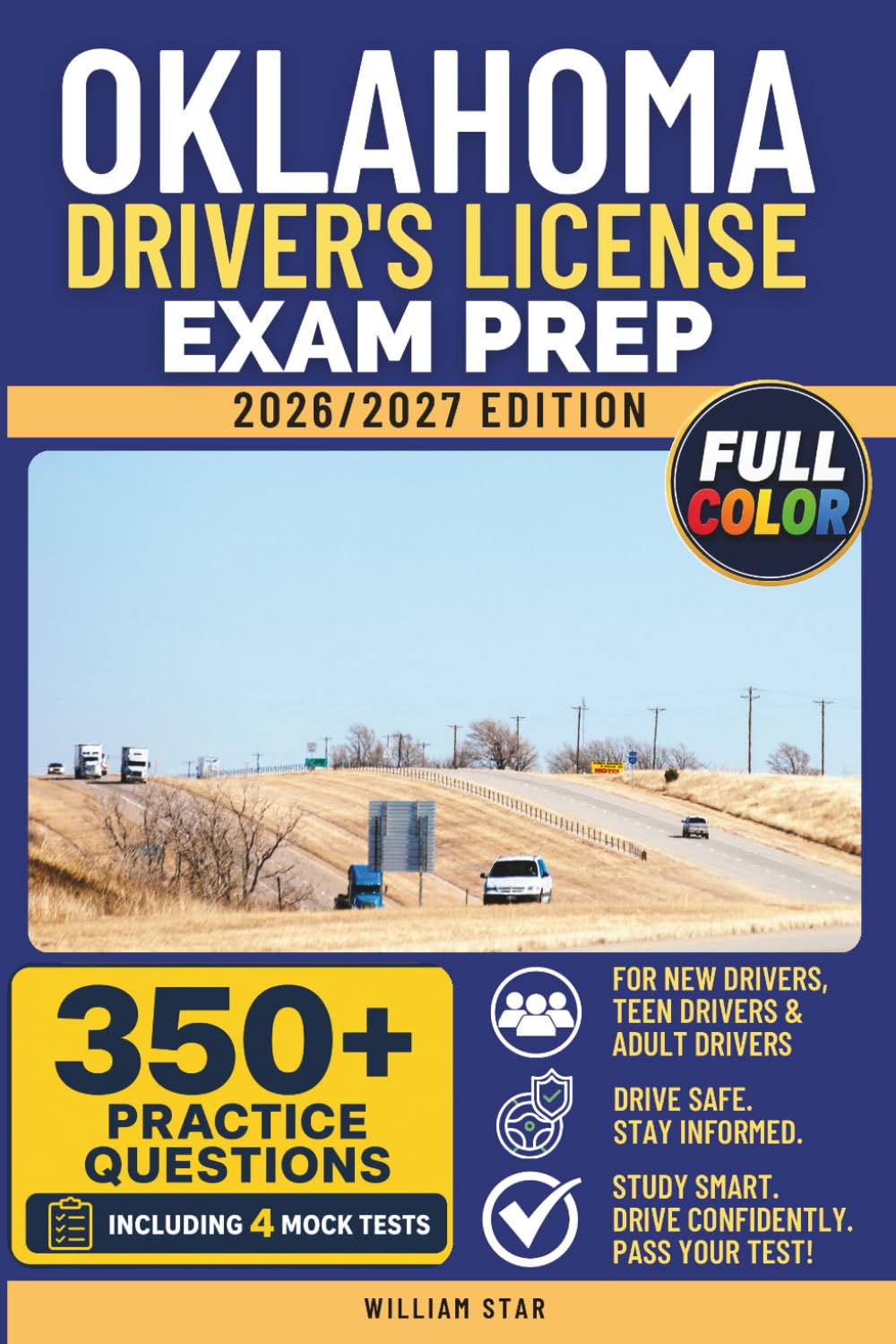 capítulo por capítulo baixar Oklahoma Driver's License Exam Prep: Study Guide, Road Signs & Practice Tests to Help You Pass the Written Knowledge Test (FULL COLOR DMV PREP SERIES)