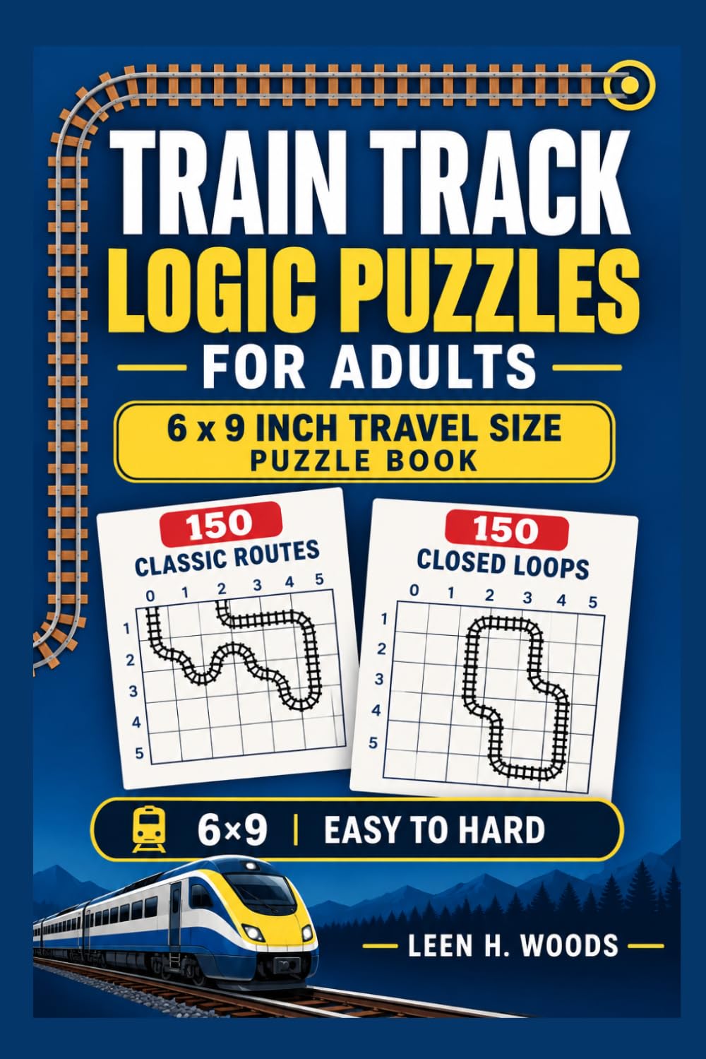 capítulo por capítulo baixar 300 TRAIN TRACK LOGIC PUZZLES FOR ADULTS: 6 x 9 Inch Travel Size Puzzle Book