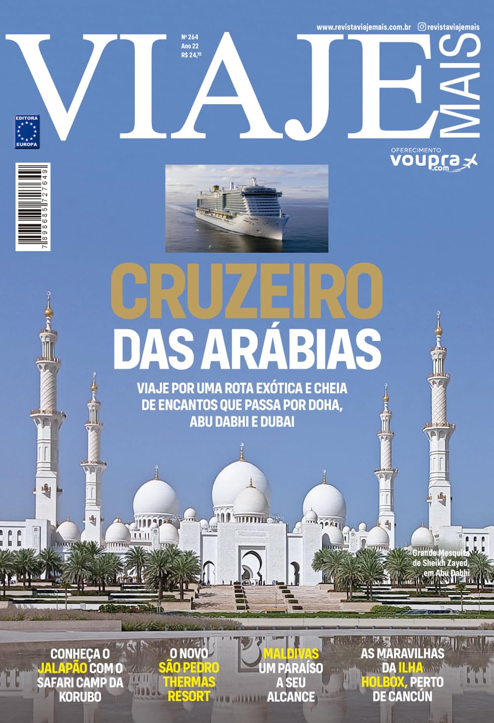 ler totalmente Revista Viaje Mais 264