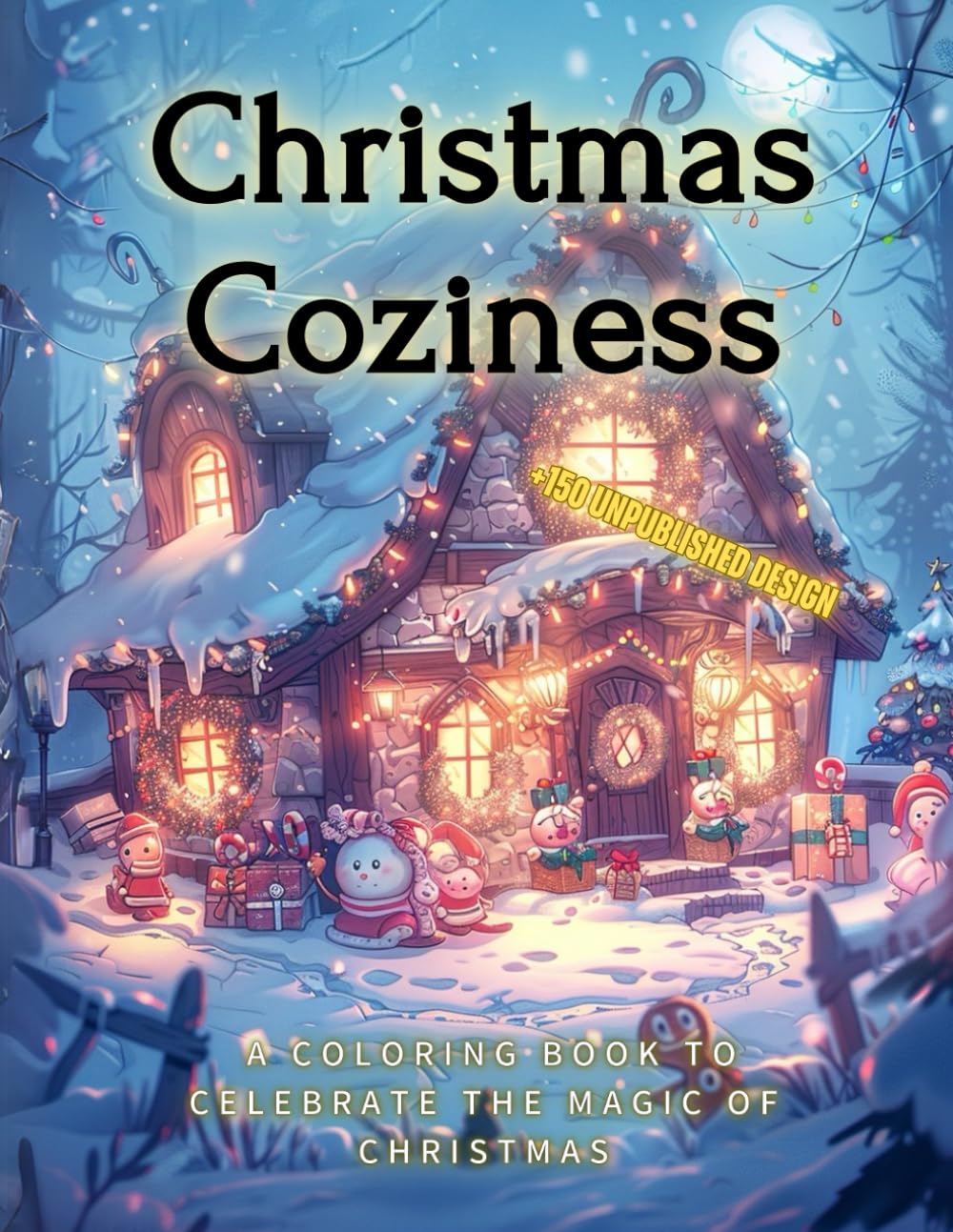 Christmas Coziness: A Coloring Book to Celebrate the Magic of Christmas | Simple and Hygge Illustrations for Holiday Season Relaxation (Portuguese Edition) baixar livro de graça