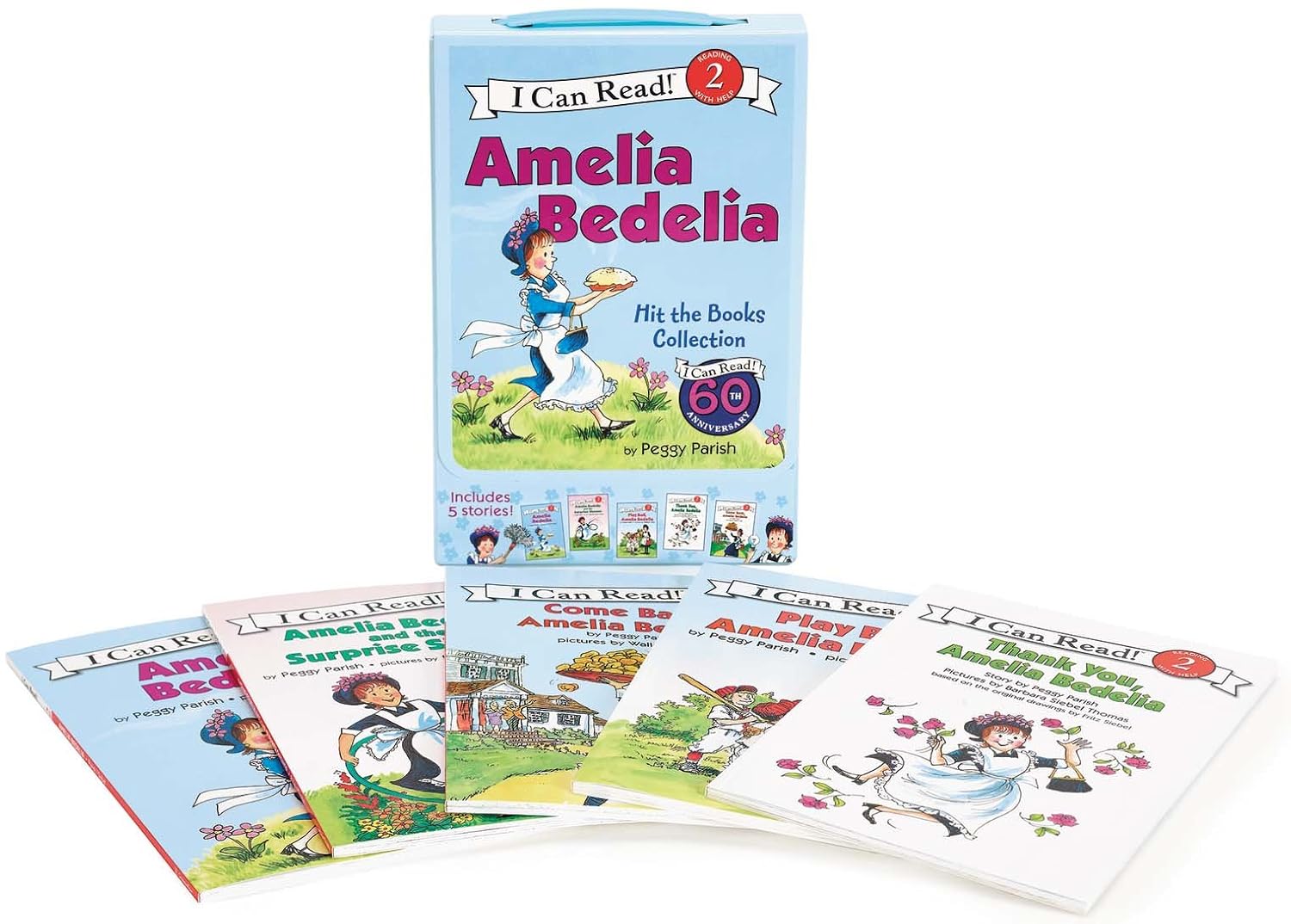 Amelia Bedelia 5-Book I Can Read Box Set #1: Amelia Bedelia Hit the Books: Classic Hilarious Adventures About Amelia's Misunderstandings for Kids (Ages 4-8) baixar o livro de graça