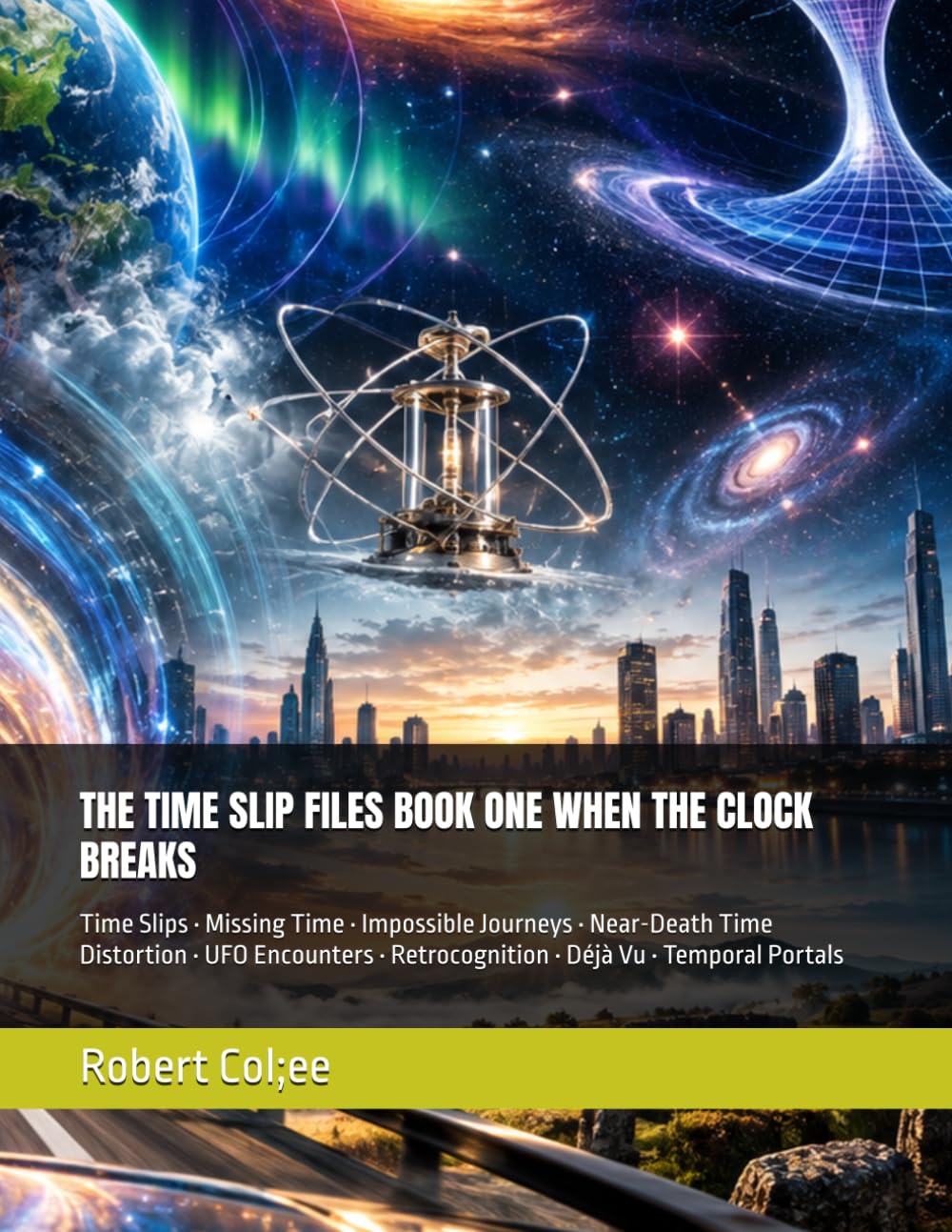 ler totalmente The Time Slip Files Book One When the Clock Breaks: Time Slips - Missing Time - Impossible Journeys - Near-Death Time Distortion - UFO Encounters - Retrocognition - Déjà Vu - Temporal Portals