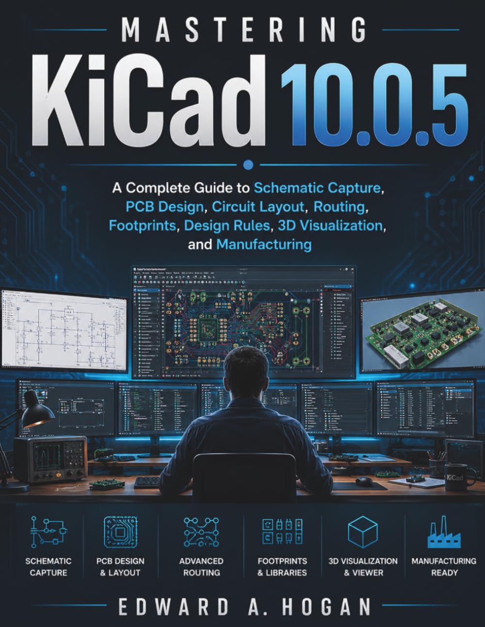 Mastering KiCad 10.0.5: A Complete Guide to Schematic Capture, PCB Design, Circuit Layout, Routing, Footprints, Design Rules, 3D Visualization, and Manufacturing baixar o livro de graça