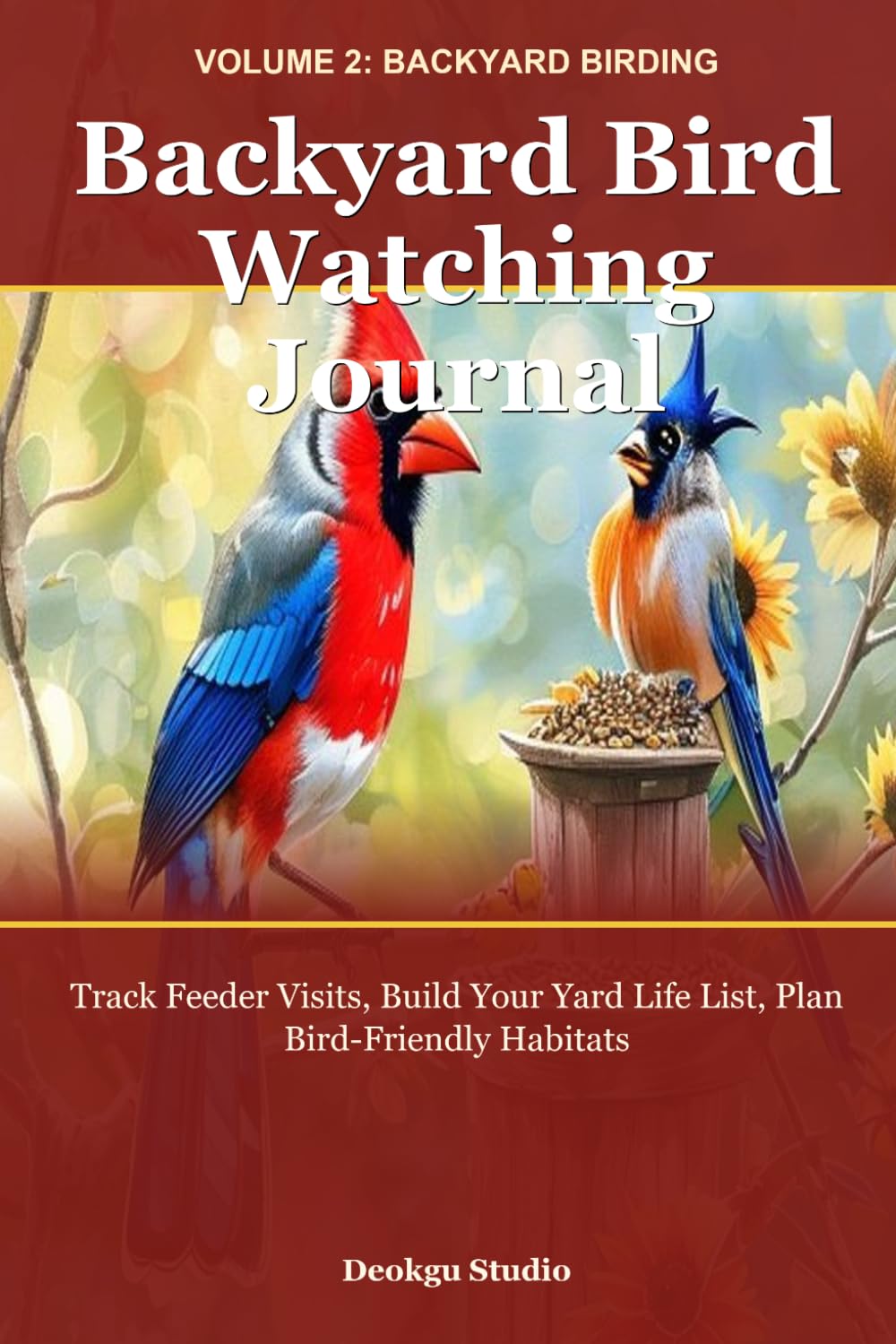 Backyard Bird Watching Journal: 100 Sighting Logs for Backyard Birders — Track Feeder Visits, Build Your Yard Life List, Plan Bird-Friendly Habitats (Volume 2) baixar o livro de graça