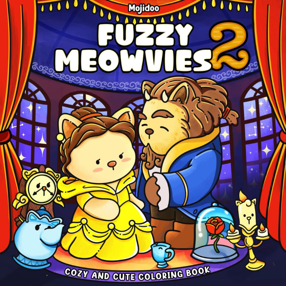 ler totalmente Fuzzy Meowvies 2: Cozy Movie-Inspired Cat Coloring Book for Adults and Cinephiles (Meowvies Coloring)