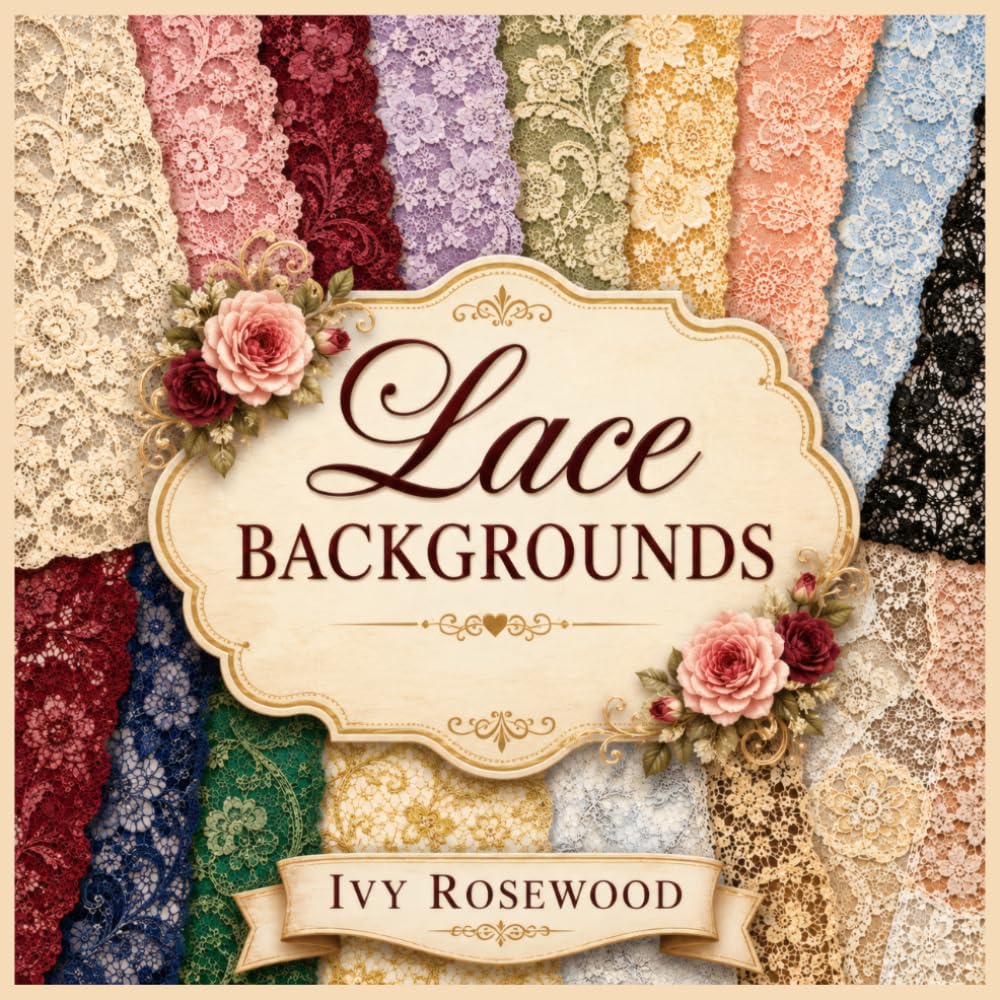 capítulo por capítulo baixar Lace Backgrounds: 20 Single-Sided Lace Background Papers for Scrapbooking, Junk Journals, Paper Crafts, Collage & Creative Projects