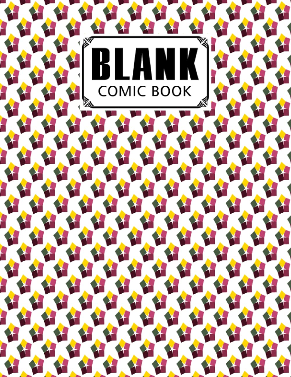 Blank Comic Book: Squares Cover, Create Your Own Story, Journal, Notebook, Sketchbook for Kids and Adults, 120 Pages - Size 8.5" x 11" Notebook by Martin Wiese baixar livro de graça