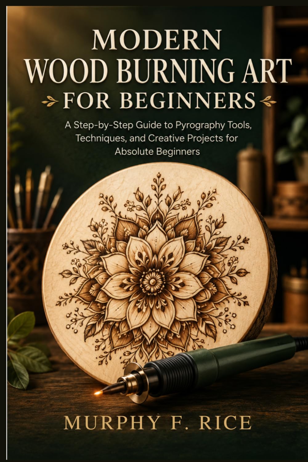 Modern Wood Burning Art For Beginners: A Step-by-Step Guide to Pyrography Tools, Techniques, and Creative Projects for Absolute Beginners baixar livro de graça