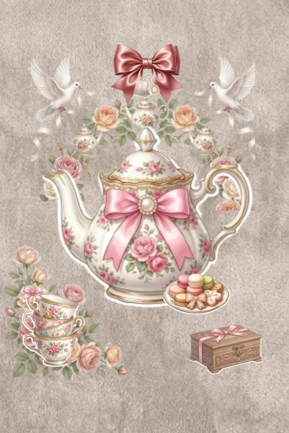 ler totalmente Tea Time: A Romanticized Lavender Journal — Whimsical Coquette Aesthetic Notebook for Tea Lovers and Dreamy Souls: Lined Pages for Journaling,... for Those Who Find Beauty in Simple Moments