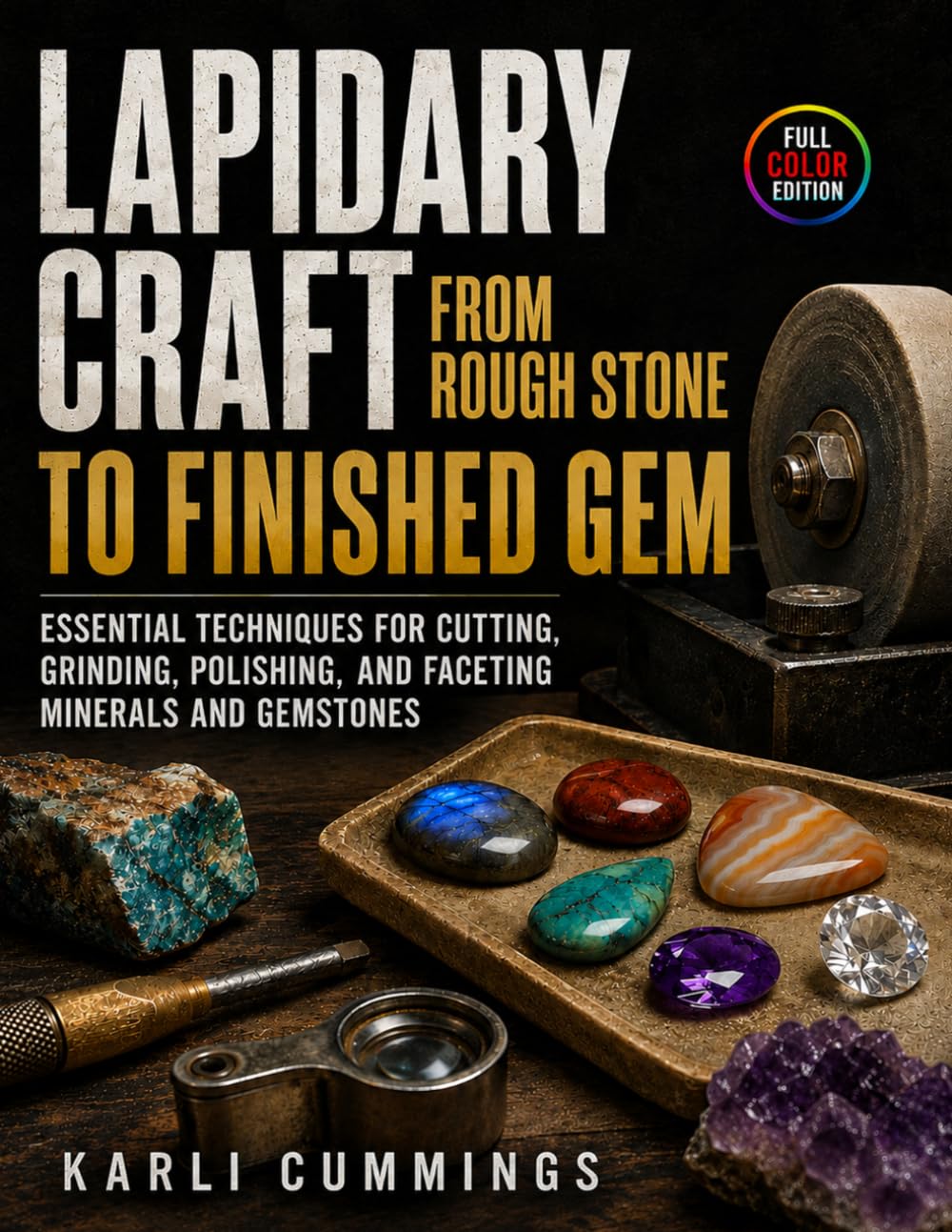 Lapidary Craft from Rough Stone to Finished Gem: Essential Techniques for Cutting, Grinding, Polishing, and Faceting Minerals and Gemstones baixar o livro de graça