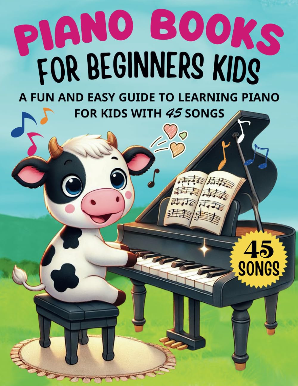 Piano Books for Beginners Kids: A Fun and Easy Guide to Learning Piano for Kids With 45 Songs baixar o livro de graça