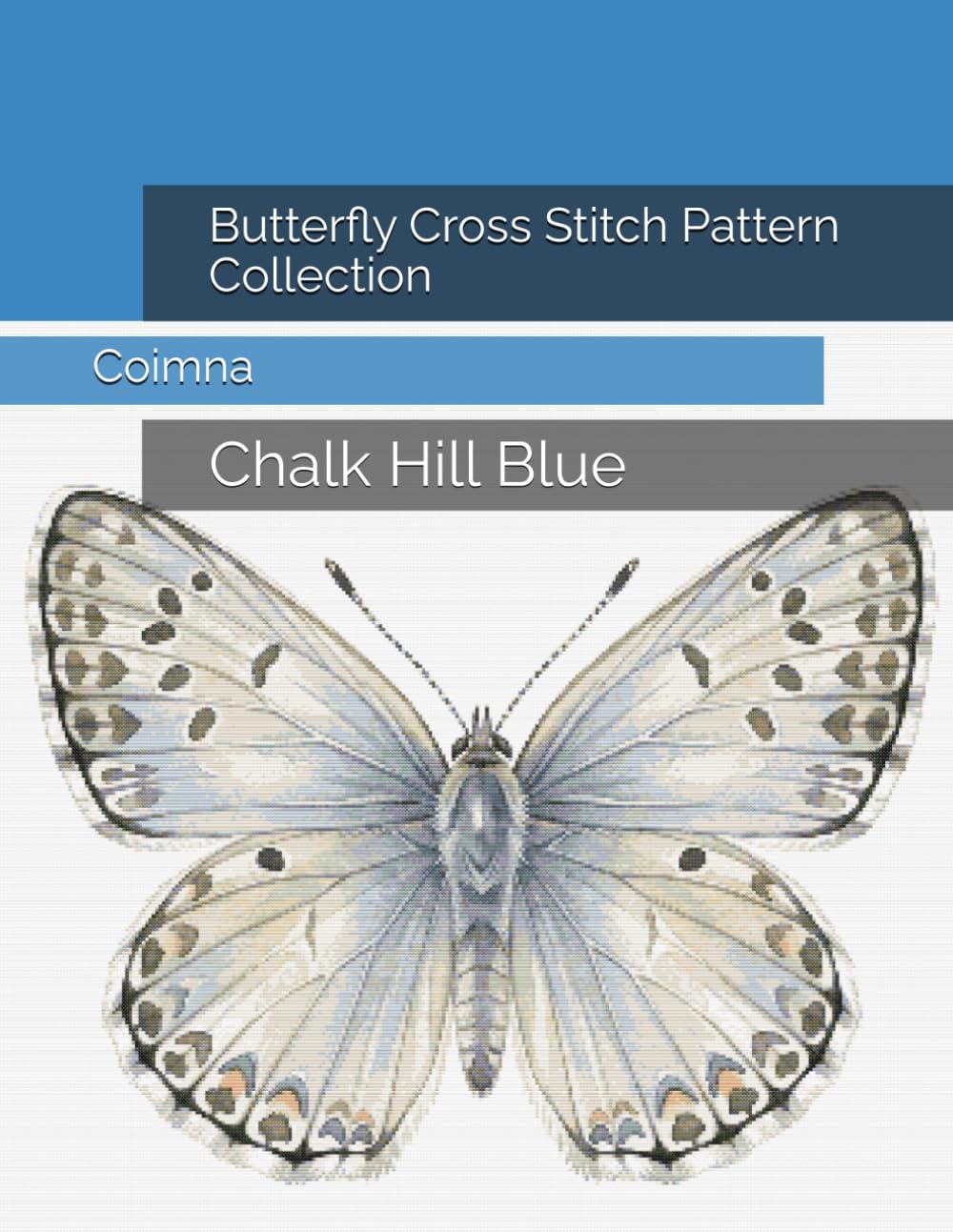 Butterfly Cross Stitch Pattern Collection: Chalk Hill Blue baixar o livro de graça