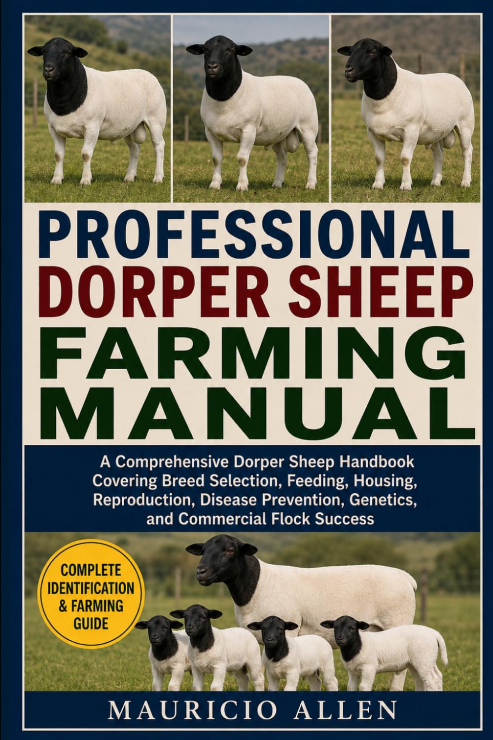 ler totalmente Professional Dorper Sheep Farming Manual: A Comprehensive Dorper Sheep Handbook Covering Breed Selection, Feeding, Housing, Reproduction, Disease Prevention, Genetics, and Commercial Flock Success