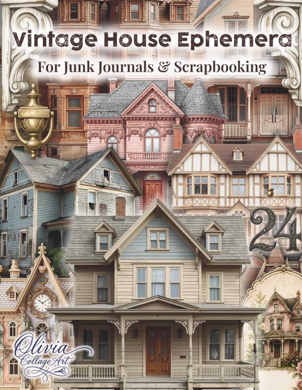 capítulo por capítulo baixar Vintage House Ephemera: Over 220 Vintage House Cut-Outs for Junk Journals, Scrapbooking, Collage Art, Fussy Cutting, Mixed Media and Creative Paper Crafts