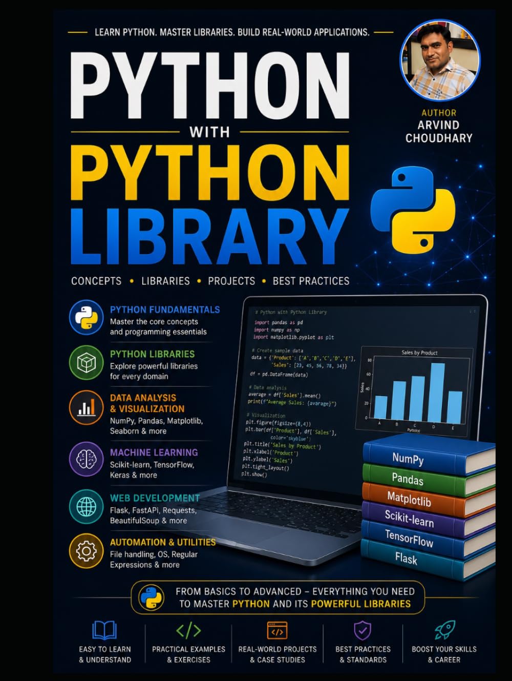 Python with Python Library Programming: Learn Python with Python Library with Programming