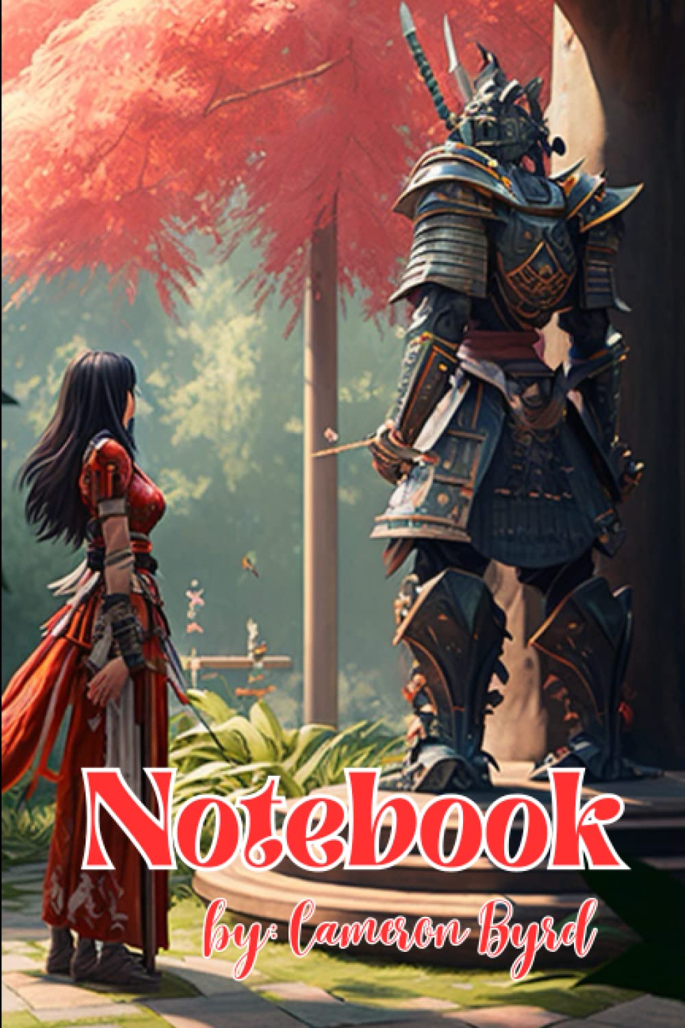 ler totalmente Samurai and Princess Notebook: Lined Notebook