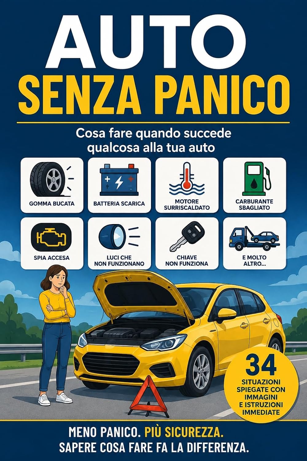 AUTO SENZA PANICO: Cosa fare quando succede qualcosa alla tua auto (Italian Edition) baixar o livro de graça