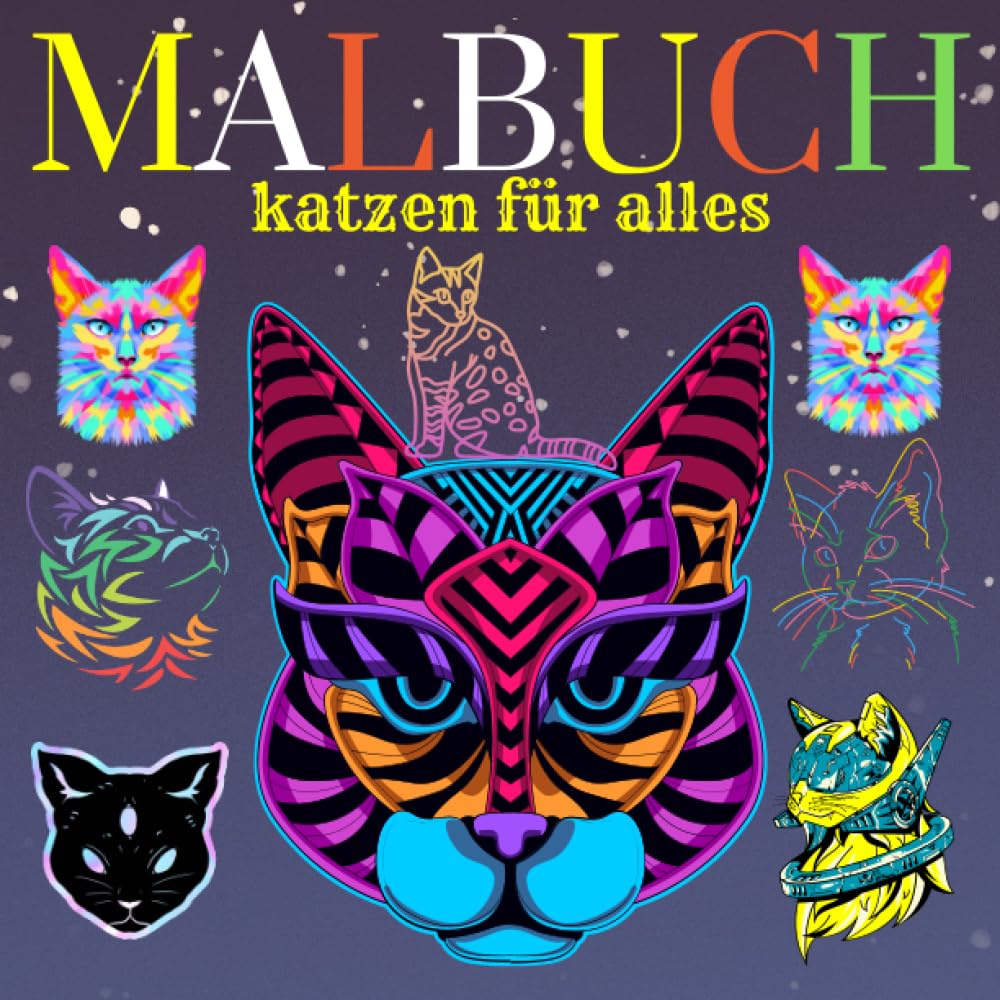 capítulo por capítulo baixar Malbuch katzen für alles: Katzen malbuch für erwachsene Jugendliche und kinder Ein großartiges Malbuch für alle Fans von Katzen, Kunsttherapie und Achtsamkeitsmeditation (German Edition)