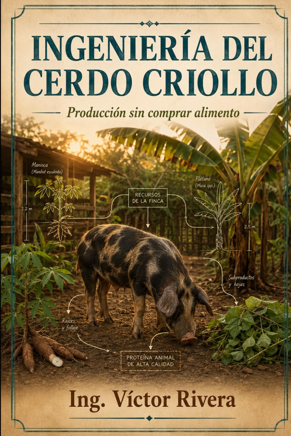 ler totalmente Ingeniería del Cerdo Criollo: Producción sin comprar alimento (Ingeniería de Sistemas Productivos) (Spanish Edition)