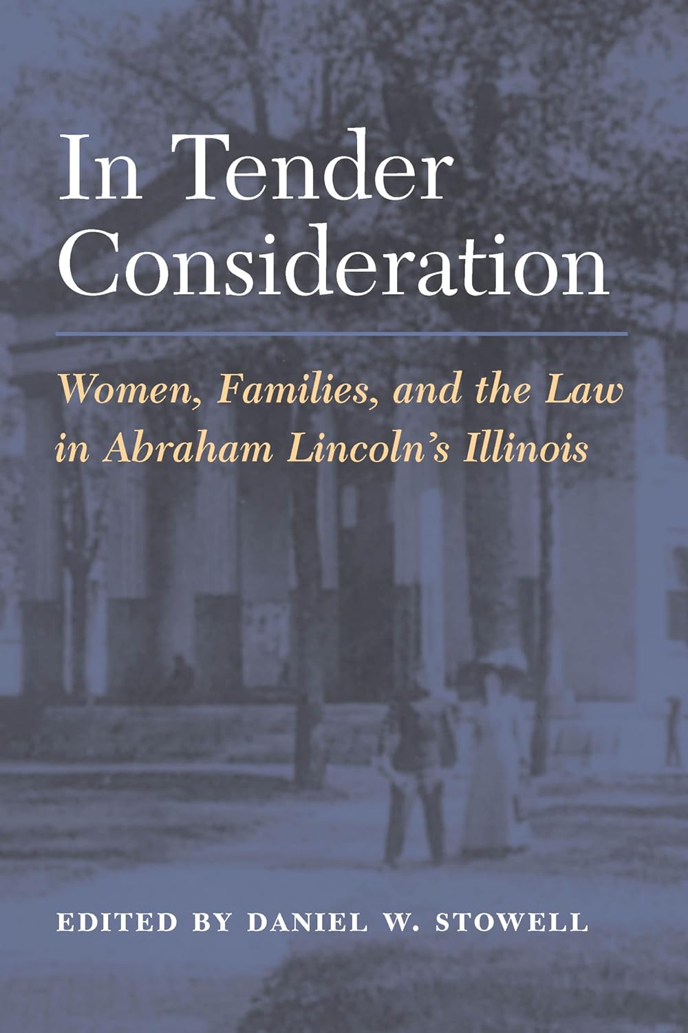 In Tender Consideration: Women, Families, and the Law in Abraham Lincoln's Illinois (English Edition) baixar livro de graça