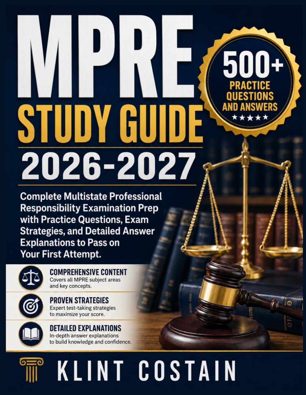 ler totalmente MPRE STUDY GUIDE 2026-2027: Complete Multistate Professional Responsibility Examination Prep with Practice Questions, Exam Strategies, and Detailed Answer Explanations to Pass on Your First Attempt