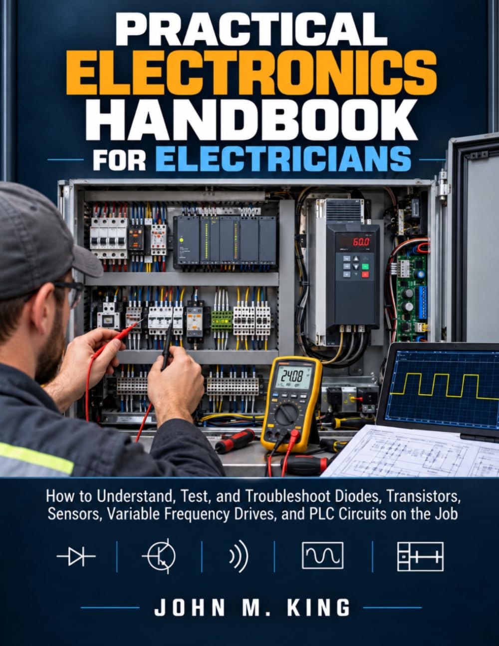Practical Electronics Handbook for Electricians: How to Understand, Test, and Troubleshoot Diodes, Transistors, Sensors, Variable Frequency Drives, and PLC Circuits on the Job baixar livro de graça