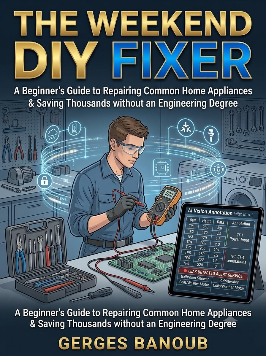 ler totalmente The Weekend DIY Fixer: A Beginner’s Guide to Repairing Common Home Appliances & Saving Thousands without an Engineering Degree (English Edition)