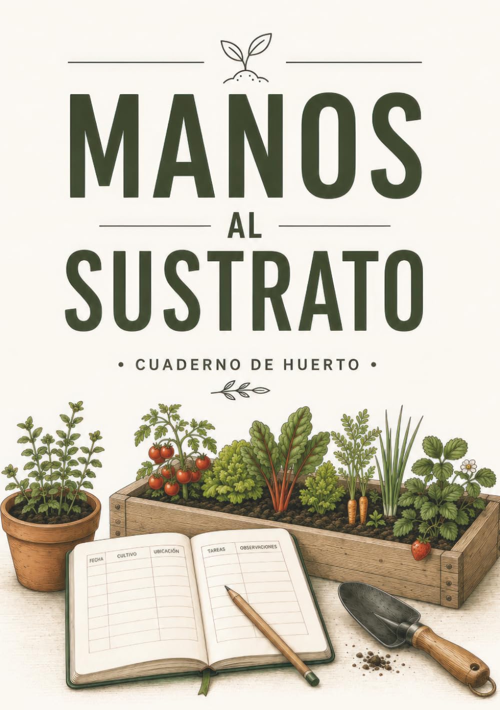 ler totalmente MANOS AL SUSTRATO: CUADERNO DE HUERTO (Spanish Edition)