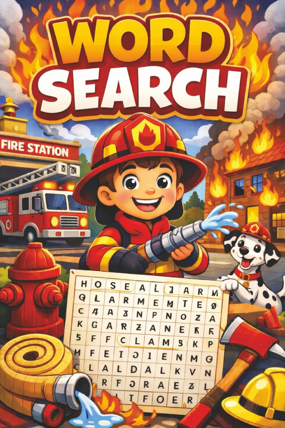 capítulo por capítulo baixar FireFighter Word Search Puzzle Book: FireFighter Word Search Puzzle Book: Word Search Puzzles of FireFighter Theme | Take your word search puzzle to... | Solutions Included (Portuguese Edition)