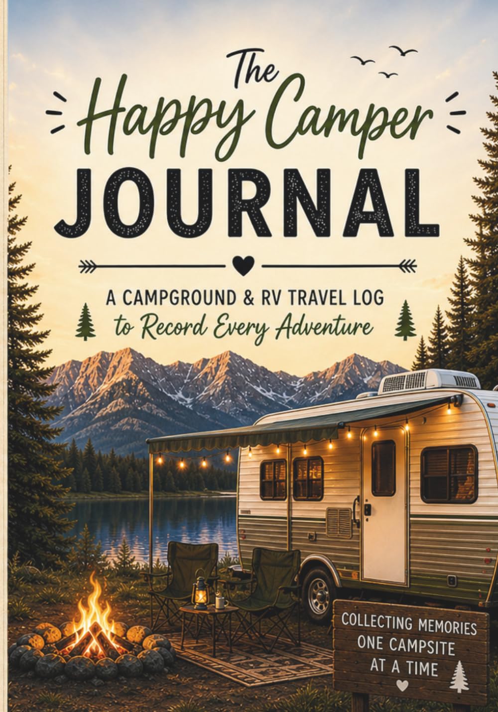 capítulo por capítulo baixar The Happy Camper Journal: A Campground & RV Travel Log