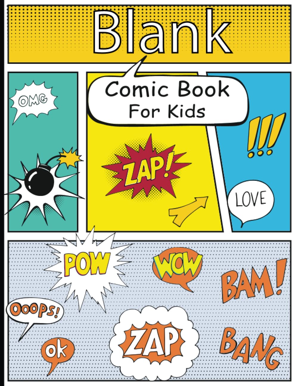 capítulo por capítulo baixar Blank Comic Book for Kids: Create Your Own Comics With This Comic Book Create The Best Stories. Drawing Templates for Kids (Light Pink Comic Book)