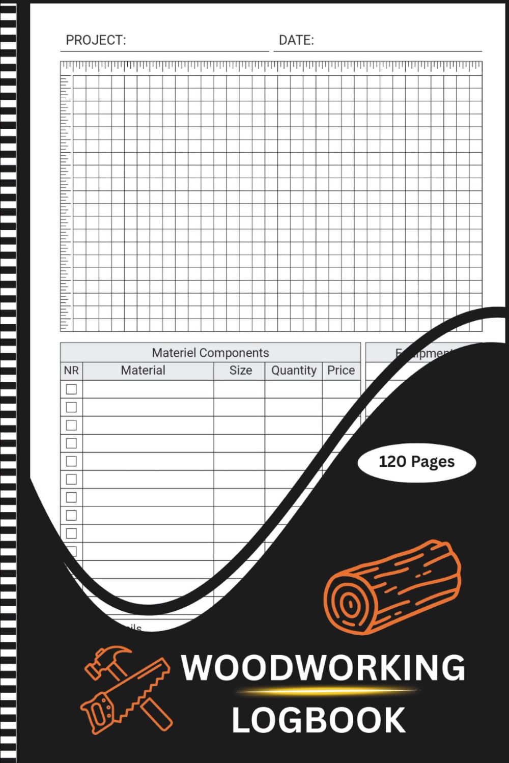 capítulo por capítulo baixar Wood Working Log Book: A woodworking project journal and record book for planning, tracking, and managing woodworking projects for woodworkers to plan... track materials, and record build details