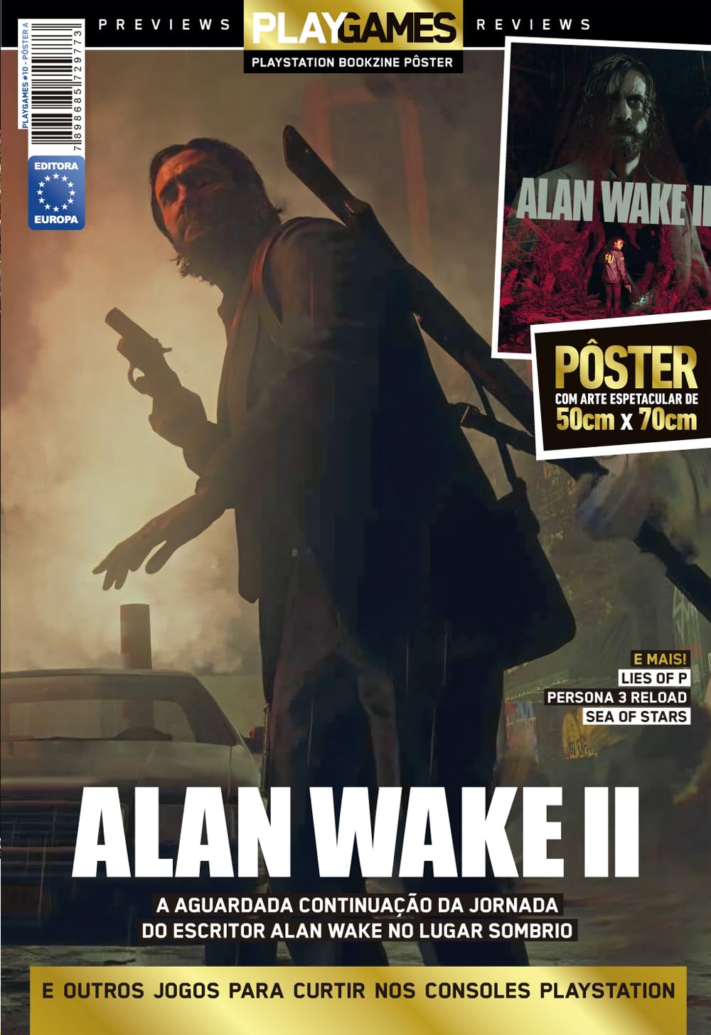 ler totalmente Alan Wake 2 - Superpôster PlayGames