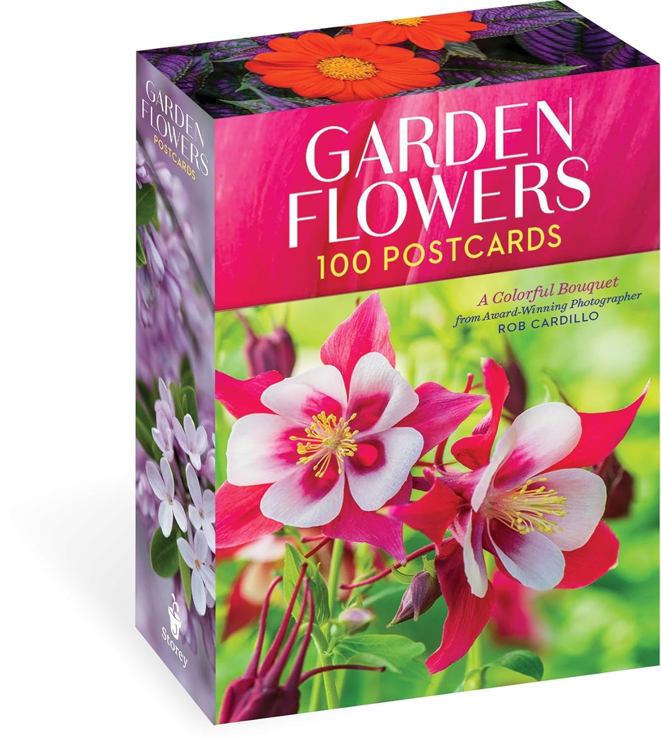 ler totalmente Garden Flowers, 100 Postcards: A Colorful Bouquet from Award-Winning Photography Rob Cardillo