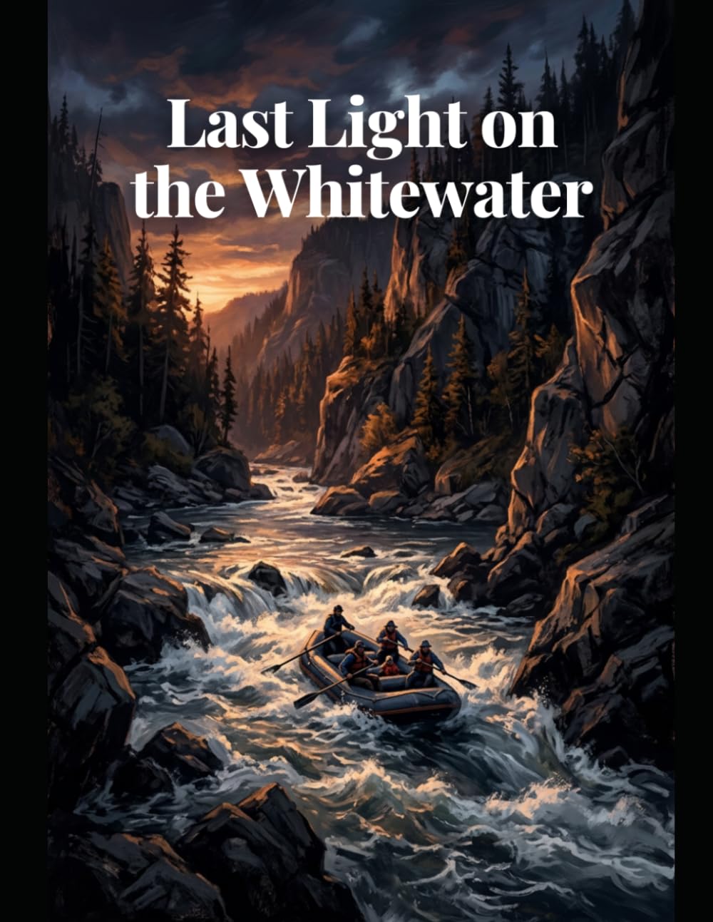 Last light on the whitewater