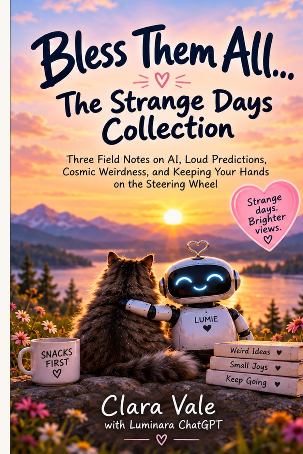 capítulo por capítulo baixar Bless Them All... The Strange Days Collection: Three Field Notes on AI, Loud Predictions, Cosmic Weirdness, and Keeping Your Hands on the Steering Wheel