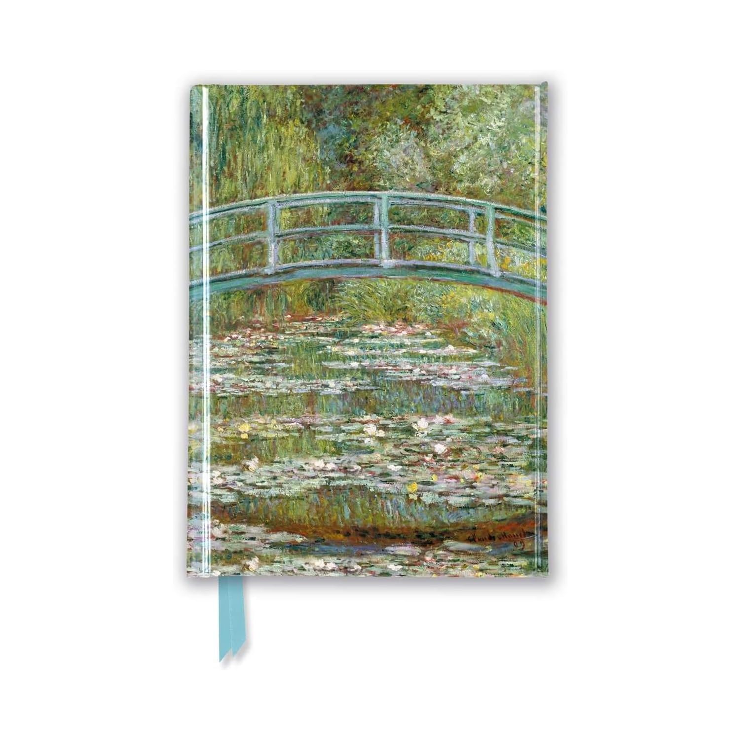 Claude Monet: Bridge Over a Pond of Water Lilies (Foiled Pocket Journal) baixar livro de graça