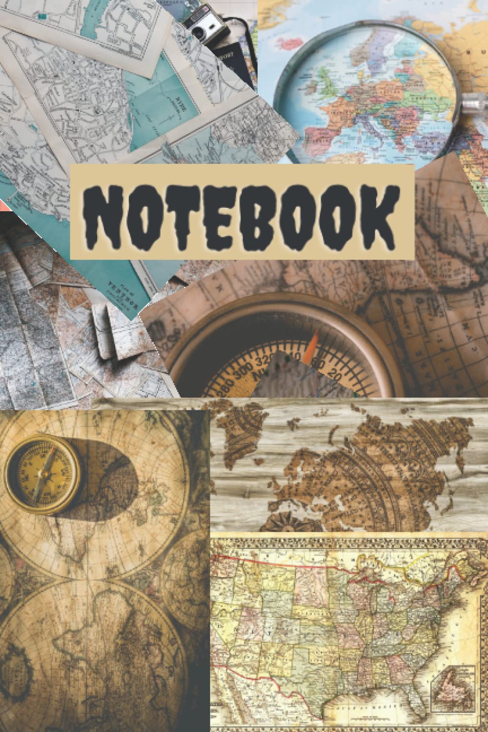 capítulo por capítulo baixar Notebook: Cool Map Themed Journal, 120 Pages, Ideal for Kids, Adults, Coworkers, Hikers, Geography, Mom, Dad, and Map Lovers.